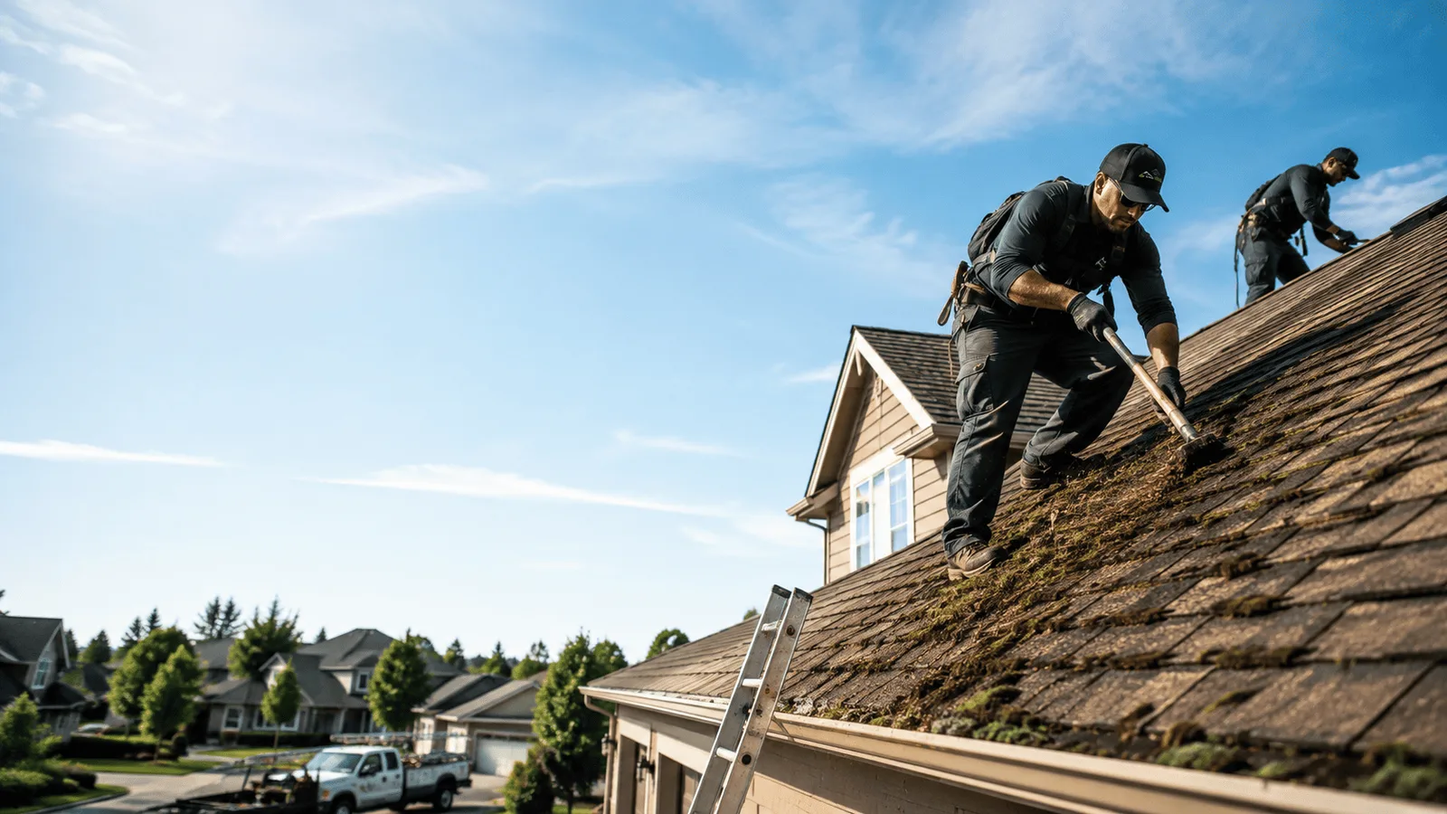 Roof Moss Removal in Shannock, RI near me